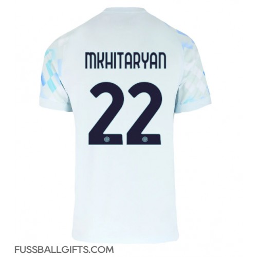 Inter Milan Henrikh Mkhitaryan #22 Fußballbekleidung Auswärtstrikot 2025-26 Kurzarm